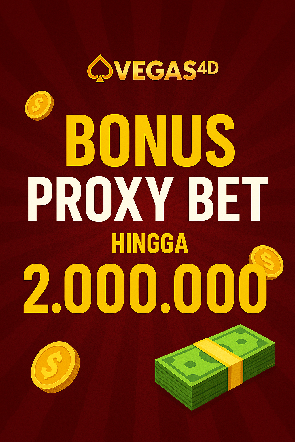 bonus vegas4d